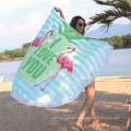 1500mm round beach towel with tassels